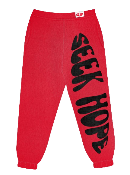 “IHWT” Sweatpants (Red)